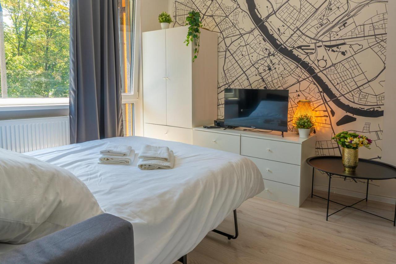 Batorego 18 - White - 450M Stacja Metra Pola Mokotowskie, 800M Biblioteka Narodowa, 20M Piekny Park Pola Mokotowskie, 800M Do Sgh - Wifi - Smart Tv - Good Apartments Varşova Dış mekan fotoğraf